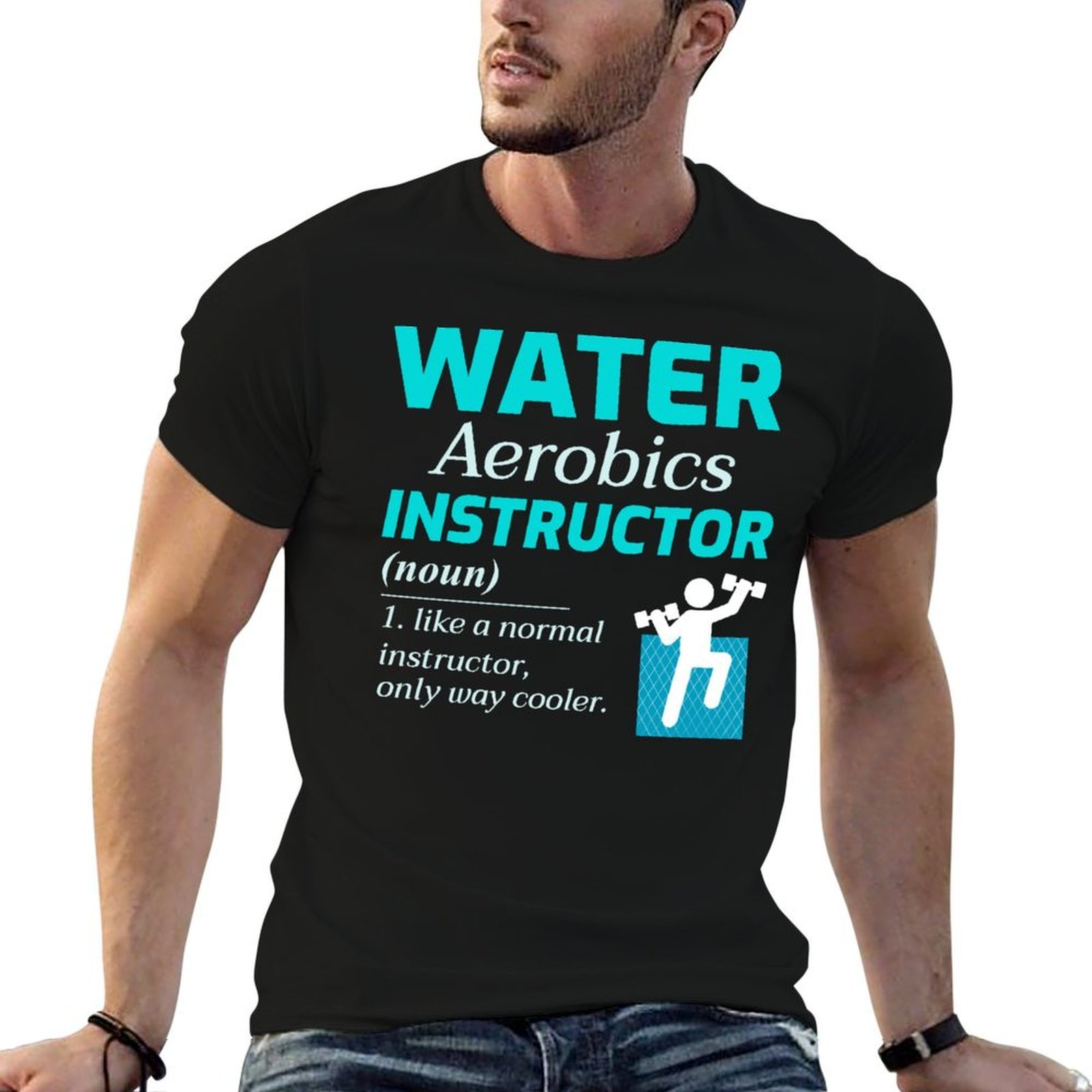 T-Shirt für Wasser-Aerobic-Leh – Aquatic Aerobics Bewertung und Preis