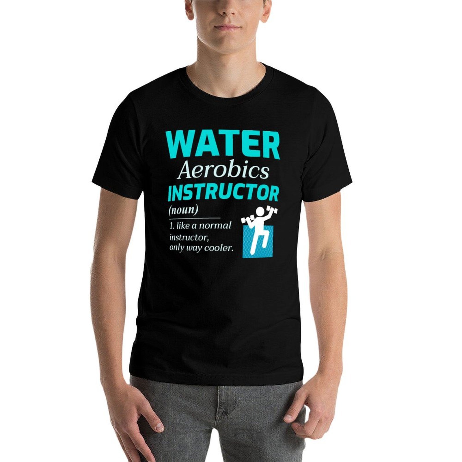 T-Shirt für Wasser-Aerobic-Leh – Aquatic Aerobics Bewertung und Preis